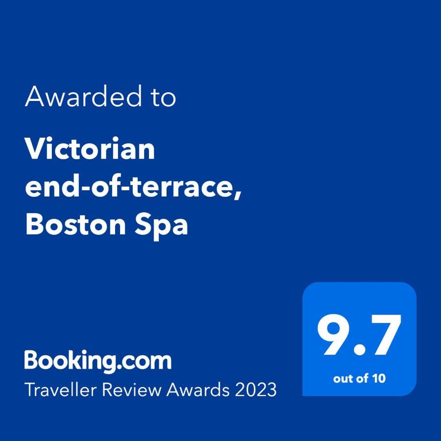Victorian End-Of-Terrace, Boston Spa Экстерьер фото